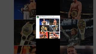 Who Is Your Favorite WWE Champion [upl. by Ettennek46]