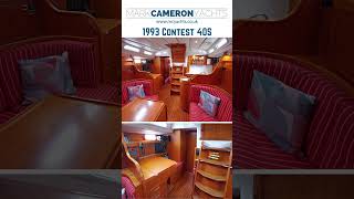 1993 Contest 40S ARABELLA  40 centre cockpit cruising yacht for sale with Mark Cameron Yachts [upl. by Soalokin758]