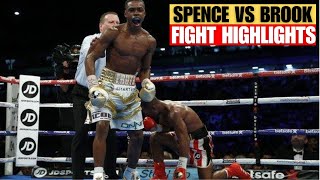 Errol Spence Jr VS Kell Brook Full Fight Highlights [upl. by Handal]