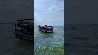 Backwater Vibes Kumarakom boats destination tourdestination backpacker backpackingdestinations [upl. by Ynamrej]