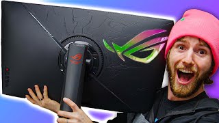 Everything Ive ever WANTED  ASUS PG329Q Monitor [upl. by Liss]