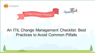 An ITIL Change Management Checklist Best Practices to Avoid Common Pitfalls [upl. by Francene]