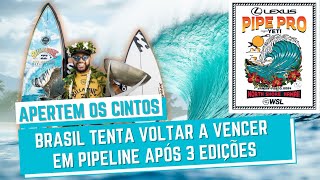 VAI COMEÇAR BRAZILIAN STORM BUSCA ENCERRAR JEJUM NAS ICÔNICAS ONDAS EM PIPELINE  ANÁLISE SURF 360º [upl. by Tevis935]