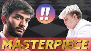 Strategical MASTERPIECE  Stefansson vs Gukesh  Chess Olympiad Budapest 2024 [upl. by Noval]