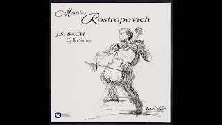 Rostropovich  Bach Cello Suite No 6 [upl. by Hodge]