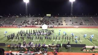 Weslaco East High Wildcat Regiment Halftime Show10915 [upl. by Celeski435]