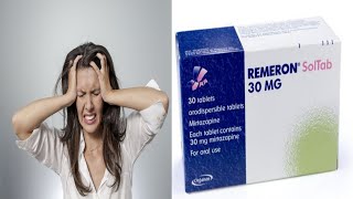 Remeron mirtazapine tablet uses side effects warning and dosage [upl. by Thalassa]