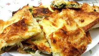 Ispanaklı Börek Nasıl Yapılır [upl. by Buonomo]