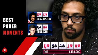 ROYAL amp STRAIGHT FLUSHES ♠️ Best Poker Moments ♠️ PokerStars [upl. by Arinaj]