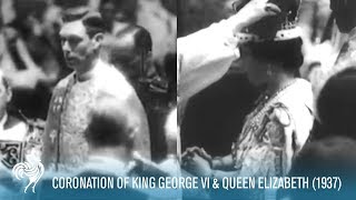 Coronation Of King George VI amp Queen Elizabeth Reels 3 amp 4 1937  British Pathé [upl. by Jori54]