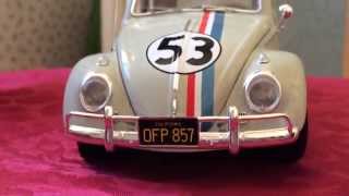 Hot Wheels Elite Herbie The Love Bug Disney 118 [upl. by Llerrahs]