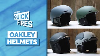 Oakley MOD Helmets  Quick Fire Quiver Reviews [upl. by Ferrel11]