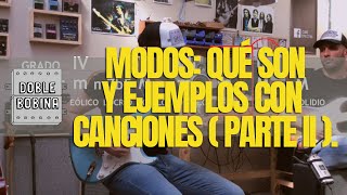 Modos qué son y ejemplos con canciones Parte II [upl. by Newman]