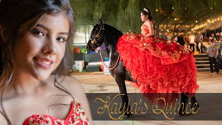 Quinceañera entrada con banda y a caballo [upl. by Ydahs]