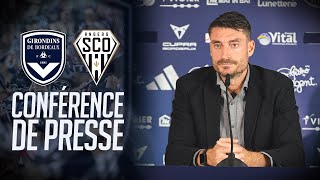 La conférence de presse avant BordeauxAngers [upl. by Tager71]