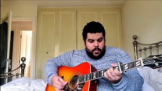 The Smiths  Bigmouth Strikes Again acoustic guitar cover [upl. by Enair]