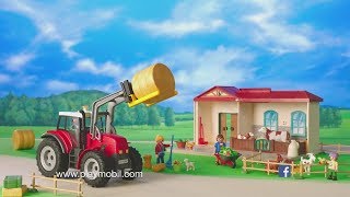 Playmobil Farm  Преносима ферма  КОМСЕД [upl. by Meece643]