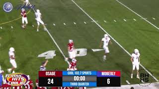 Osage Indians vs Moberly Football Live Stream  MoSportsZone  Cool 1027 [upl. by Ozmo122]