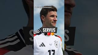 Emotionales Abschiedsvideo Hier sagt Thomas Müller dem DFB „Servus“ shorts [upl. by Aidnac]