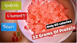 Anabolic High Protein Gummy Bears  High Protein BCAA Gummies  Anabolic Lifestyle [upl. by Dulciana]