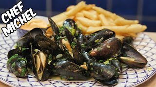 Moules Frites  Rapide facile et pas cher [upl. by Aronaele]