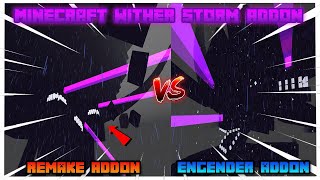 Wither Storm Remake Addon VS Wither Storm Engender Addon  Two Biggest Rivalry of All [upl. by Emmye]