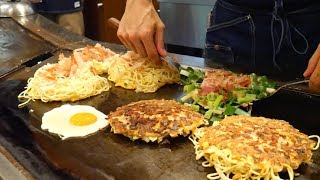 Amazing JAPANESE Street Food Tour in OSAKA Japan  Dotonbori street food [upl. by Mateusz]