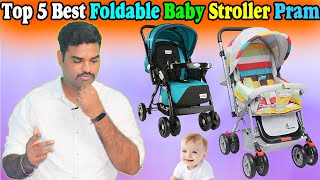 ✅ Top 5 Best Baby Stroller In India 2024 With Price Baby Stroller Pram Review amp Comparison [upl. by Ezzo589]