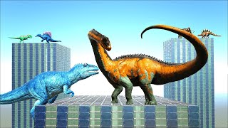 EPIC 1vs1 DEATHFALL TOURNAMENT  All ARK Creatures🦖 [upl. by Nylorac]