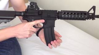 Airsoft Colt M4 CQB Review Test Fire [upl. by Lucina]