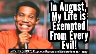 NSPPD LIVE THURSDAY 1ST AUGUST 2024  JERRY EZE NEW MONTH PROPHETIC PRAYERS AND DECLARATIONS WATCH [upl. by Nnylf]