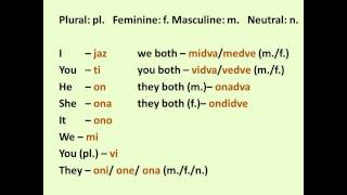 Slovenian lesson 1 [upl. by Tedi]