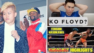 REACTION to TENSHIN NASUKAWA HIGHLIGHT  the MAN to BEAT FLOYD MAYWEATHER [upl. by Rebeka]