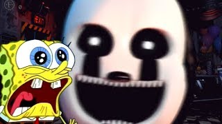 TERROR DE FNAF VOLTOU  BoB Esponja no Ultimate Custom Night [upl. by Ahseile]