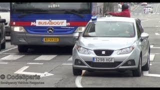 Coche Camuflado de la Policia Nacional  Unmarked Police Car Spain [upl. by Asiel269]