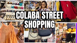 COLABA CAUSEWAY STREET MARKET MUMBAI  Mumbai ka famous Market colaba  colaba market latest video [upl. by Zug]