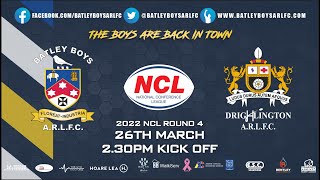 NCL Div 3 Round 4 2022  Batley Boys NCL 30  20 Drighlinton [upl. by Anwahsar968]