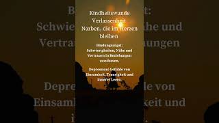 Kindheitswunde Verlassenheit körperundseele heilungsprozess heilenergie energiemedizin liebe [upl. by Aloisius]