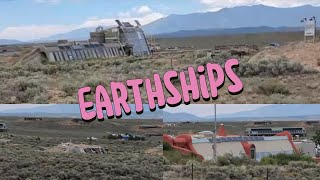 Earthships Taos New Mexico USA offgrid earthship offgridhomestead [upl. by Horlacher]