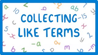 GCSE Maths  How to Simplify Expressions by Collecting Like Terms 28 [upl. by Sunday]