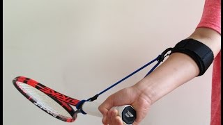 PermaWrist Tennis Training Aid Instruction Video [upl. by Ravens636]