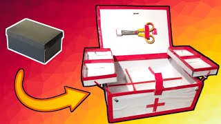 how to make first aid box at home [upl. by Suki284]