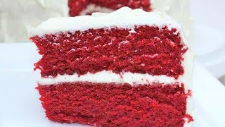 Easy Homemade Red Velvet Cake Recipe  The Best [upl. by Mutat23]