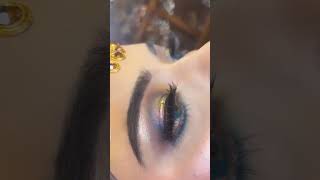 Shimmery eye makeup❤️Divine era studio and Academy Sujata Kapoortrending viral videoyoutubeshorts [upl. by Nosyd781]