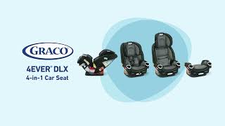 The Graco® 4Ever® DLX 4in1 Car Seat  Infant to Toddler Car Seat with 10 Years of Use [upl. by Tteraj197]