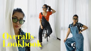 Overalls Lookbook How to Style Overalls  Streetstyle Outfit Ideas [upl. by Ortensia]