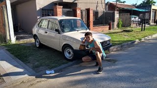 Pintando llantas y planchando el FIAT LISTO PARA EL SRS [upl. by Secnirp]