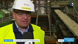 Reportage France 3 CA  Usine Tereos de Connantre [upl. by Yrhcaz]