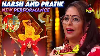 NEW  Harsh And Pratik Performance  Ganesh Utsav  Indias Best Dancer S4  EP 1920  Dumar Boy [upl. by Ydnab726]