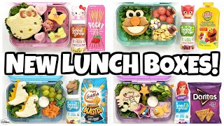 NEW LUNCH BOXES  Fun Sandwiches 🍎 NO COOKING REQUIRED [upl. by Ttenneb]